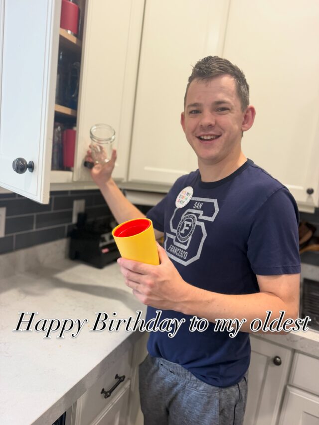Happy, helpful, affectionate, inquisitive, inquisitive, inquisitive, social, fun seeking, and one incredible soul. Our family is the luckiest to learn from him even if it means he’ll continue to test and embarrass every one of us at times. He loves everyone- and that’s the rarest strength of anyone in this world.
Happy Birthday Wesley.
#happybirthday #specialneedsmom #blessed